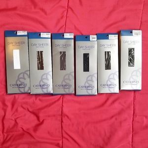 Catherine's Plus Size Day Sheer Tights Bundle Sz A